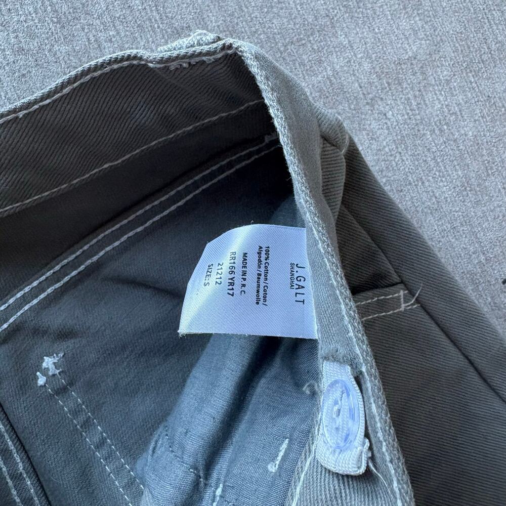 John Galt Brandy Melville Grey Carpenter Straight Leg Jeans - Picture 3 of 5